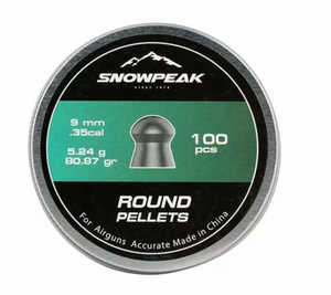 Poston 9mm Snowpeak / 100u -5.24g - 80.87g