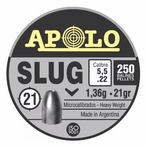 Poston Apolo Slug 5,5 / 250u 21 Grains / Hiking Outdoor