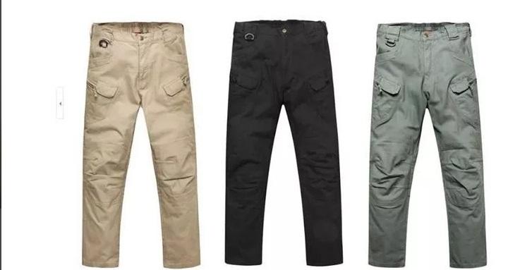 Pantalon Tactico Militar Cargo Outdoor Negro Para Hombre