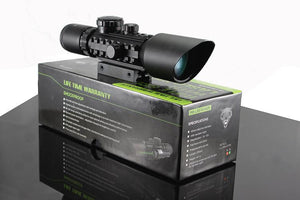 MIRA TELESCOPICA RIFLE - LASER SIGHT 3-10X42