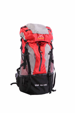 MOCHILA CAMPING CAMPSOR YAK 75+10L C.ROJO