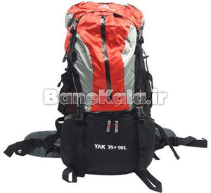 MOCHILA CAMPING CAMPSOR YAK 75+10L C.ROJO