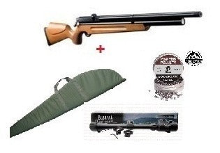 Pack - Rifle pcp m 22 + mira + bombin + funda + poston