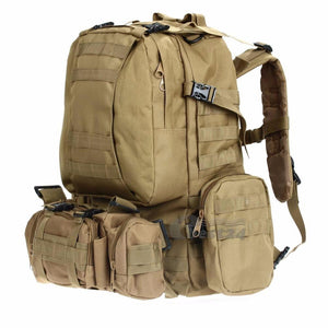 MOCHILA TACTICA - MILITAR 65LTS.
