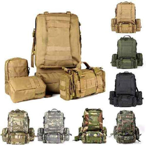 MOCHILA TACTICA - MILITAR 65LTS.