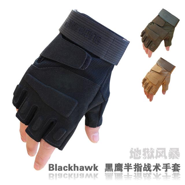 GUANTE TACTICO BLACKHAWK SIN DEDO/TALLA: L/C. COYOTE