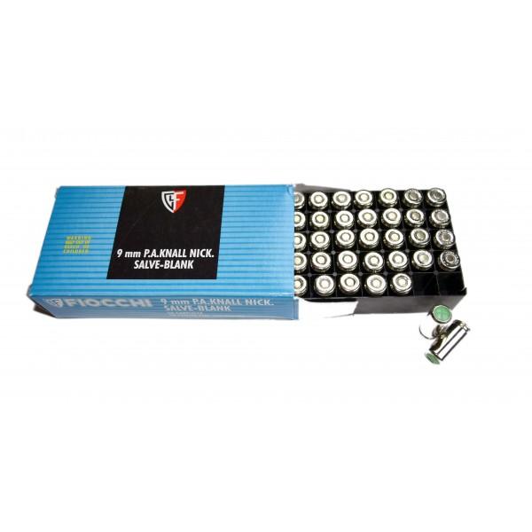 FOGUEO FIOCCHI 9 mm / CAJA DE 50 UNIDADES