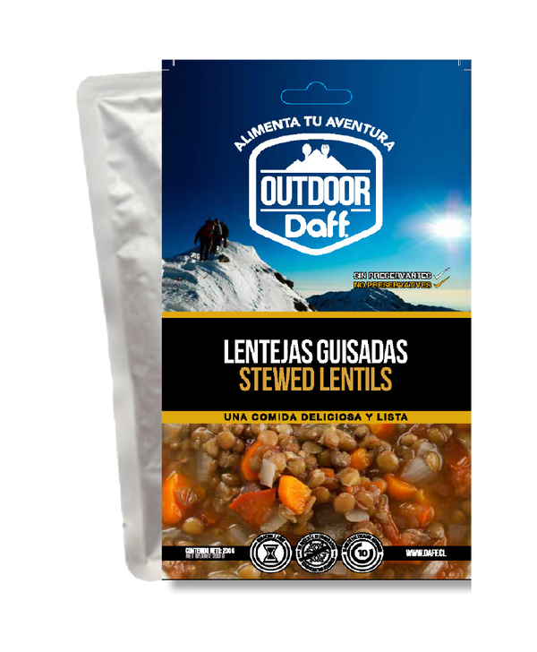 LENTEJAS GUISADAS/ALIMENTO DAFF