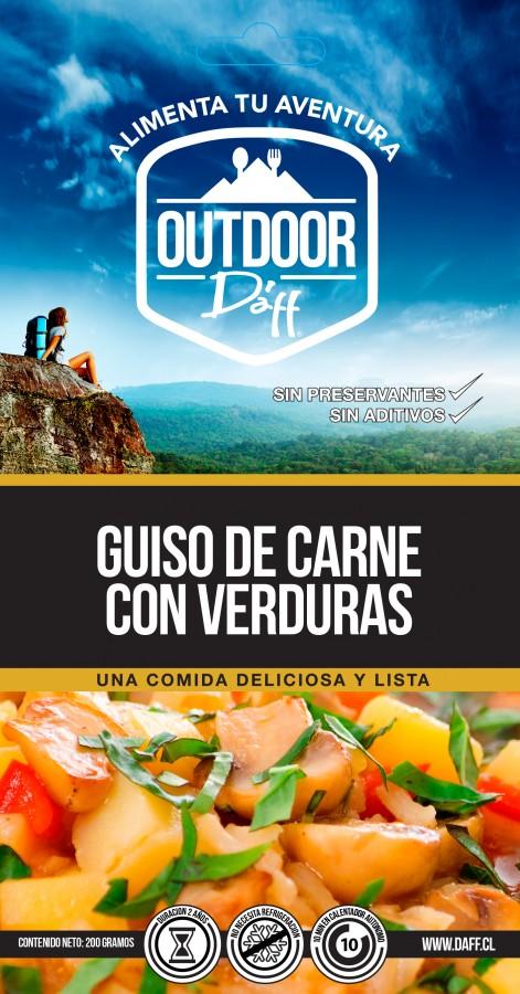 GUISO DE CARNE CON VERDURAS/ALIMENTO DAFF