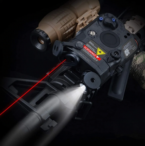 Laser Linterna Tactica 2 en 1-  Airsoft - Fusil - Rifle