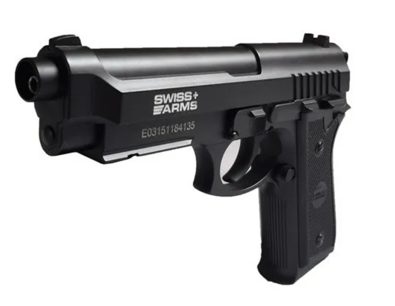 Pistola Balines Co2 Swiss Arms Blowback P92 Full Metal - Reborn