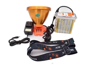 Linterna Foco Led 800w | Caza Camping Minero Lampara