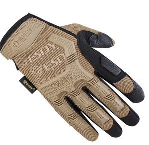 Guantes tácticos de dedo completo para entrenamiento militar, 3 colores