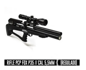 Rifle Pcp Bullpup P35 + Mira + Bombin + Poston