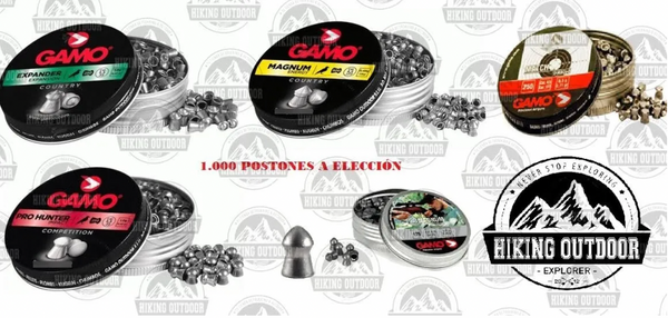 Poston Gamo 5,5 1000 Unidades (4 Latas)