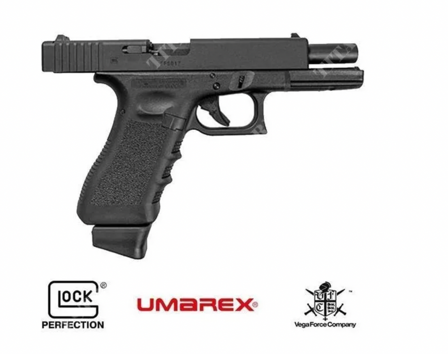 Pistola Glock 17 Deluxe Blow / 6 Mm / Co2 / Blowback