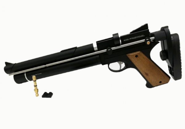 Pistola PP750 PCP Multitiro + Bombin