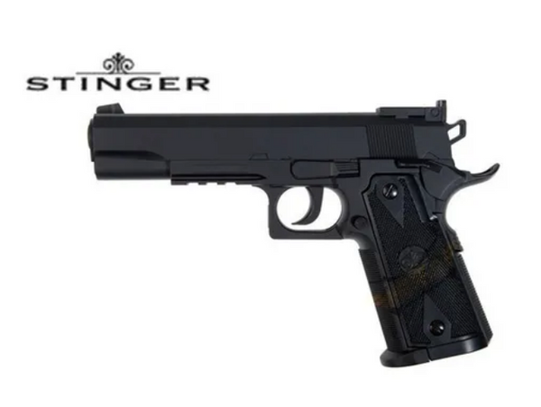 Pistola Stinger 1911 / Balin / Co2 + Laser Sight