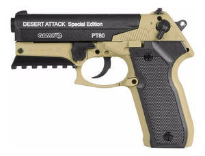 PISTOLA GAMO PT-80 POSTON CAL.  4.5  EDICION DESERT