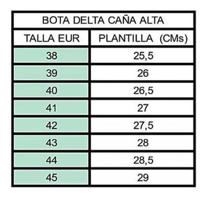 BOTA MILITAR / DELTA / NEGRA