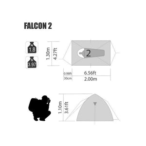 CARPA NAUTIKA FALCON 2 - 2 PAX