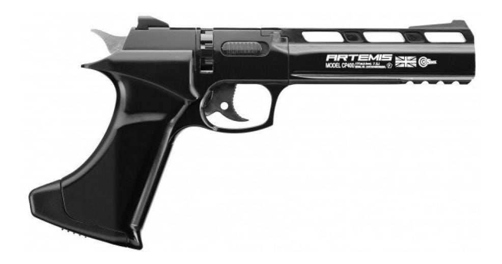 Revolver - Pistola Cp400 / Full Metal - Poston / Co2 - hiking