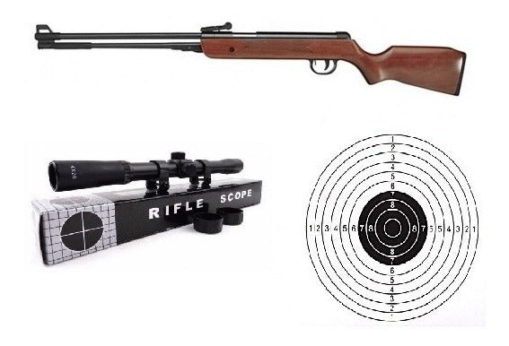 Rifle Poston Wf600 (madera) + Mira + Poston